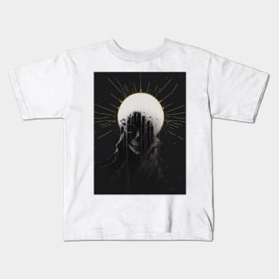 Death Mask Illustration Kids T-Shirt